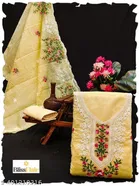 Embroidered Unstitched Suit for Women 