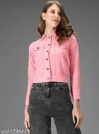 Full Sleeves Denim Jacket for Women 