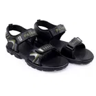 Sandals for Men (Black, 6)