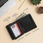 Casual Bifold Black Wallet for Men 