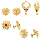 Gold Plated Designer Earrings Set for Women & Girls 