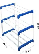 Plastic 3 Shelves Shoe Stand 