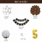 Browni Theme 5th Birthday Balloon Decoration Kit , Multicolor, Pack Of 65