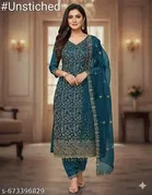 Embroidered Punjabi/All Over Suits for Women 