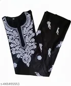 Floral Embroidered Rayon Kurti for Women 