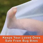 Polyester Double Bed Mosquito Net 