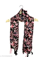 Chiffon Scarves for Women, Multicolor, Pack of 2