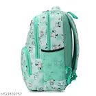 Polyester Backpack Bag, Green