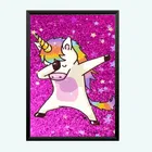 Polyester Unicorn Wall Photo Frame 