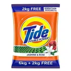 Tide Plus Double Power Jasmine & Rose Detergent Powder 6 kg + 2 kg Free