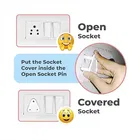 Electric Socket Covers |Child Safety Switch Board Cover Plugs 