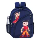 KG Chhota Bheem Kids School Backpack, Lightweight for Nursery to UKG, Age 2–6 Years (Navy Blue)