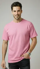 Polyester Round Neck T-shirt for Men, Multicolour, Pack of 2 