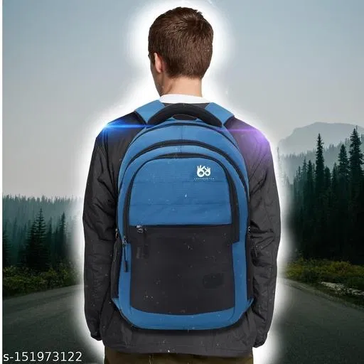 Nylon Backpack for Men & Women, Multicolor