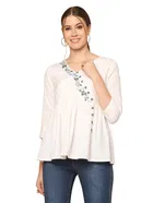 Cotton Embroidered Top for Women 