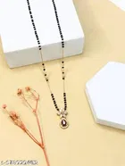 Black Single Strand Mangalsutra for Women 