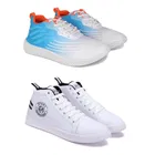 Sports Shoes for Men, Multicolor, Pack of 2 