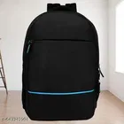 Polyester Backpack for Men & Women, Black