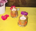 Metal Designer Tealight Candle Holder 