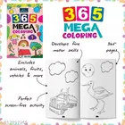 Super Cute Toddlers Activity Bag + 365 Mega Coloring - 1 