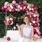 3rd Happy Birthday Balloon Decoration Kit, Multicolor, Pack Of 63