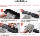 Enmora Vacuum Sealer Machine Automatic Air Sealing Vacuum Packing Machine Automatic Vacuum Bag Sealer