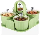 Marvella Multipurpose Plastic 4 Pcs Dry Fruit Rack 