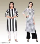 Crepe Kurtis for Women 