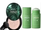 Sunisa Mousse Foundation with Green Mask Stick 