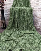 Net Solid Saree for Women 