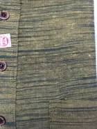 Khadi Cotton Solid Kurta with Pyjama for Men 
