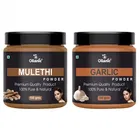 Natural Mulethi & Garlic Powder for Skin & Hair 