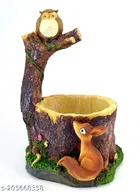 Terracotta Decorative Cute Plant Holder for Home Decor 