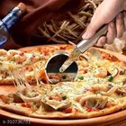 Stainless Steel Pizza Cutter with Masher & Manual Chopper 