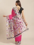 Khadi Printed Saree for Women 