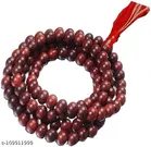 Red Sandalwood Mala 108+1 Beads Wood Chain for Men and Women