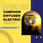 Electric Kapur Dani Camphor Diffuser & Stylish Kapoor Dani Stand Incense Holder
