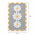 Alaqsa Tufted White Flower 15x23