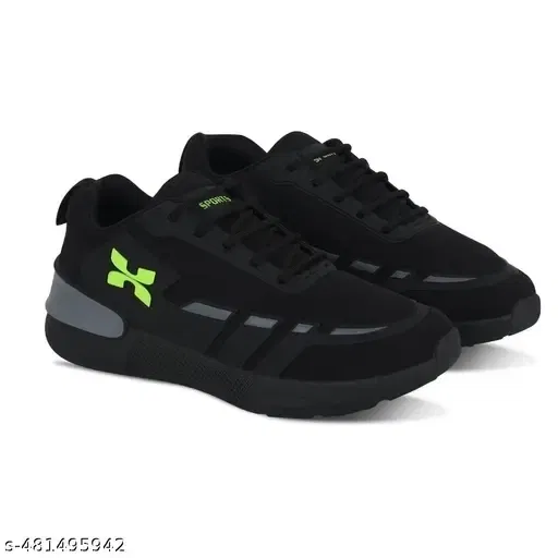 Jootiyapa Men Sports Shoes TELEPHONE-BLK (Black, 9)