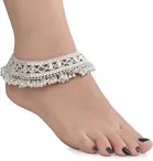 Silver Plated Anklets for Women 