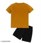 Cotton Blend Printed Clothing Set for Boys, Multicolour, Pack Of 3 