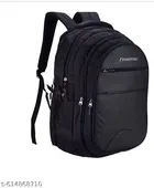 PRAYER BAGs  48L Black Laptop Backpack with 5 Compartment, Bottle Pocket, Front Pocket|Fits upto 17Inch Laptop Bag |Business, College, School Backpack|Casual Daypacks|Durable Backpack for Men & Women trendy men backpack