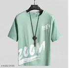 Round Neck Printed T-Shirt for Men 