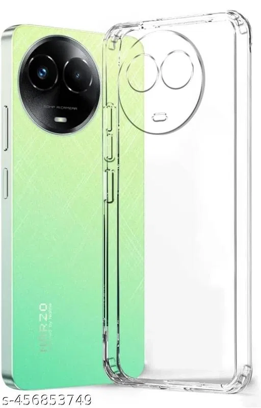 Silicone Mobile Cover for Realme Narzo 60X 5G (Multicolor)