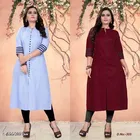 Cotton Kurti for Women, Pack of 2 