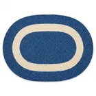 Qaleen Jut Cotton Floor Mat Pack of 2 Purple