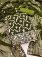 Embroidered Unstitched Suit for Women 