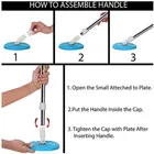 Stainless Steel Spin Mop Rod Set 