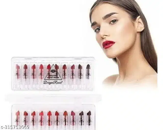 Premium Crayon Lipsticks (Multicolor, Set of 2)