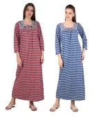 Woolen Hosiery Nighty for Women 